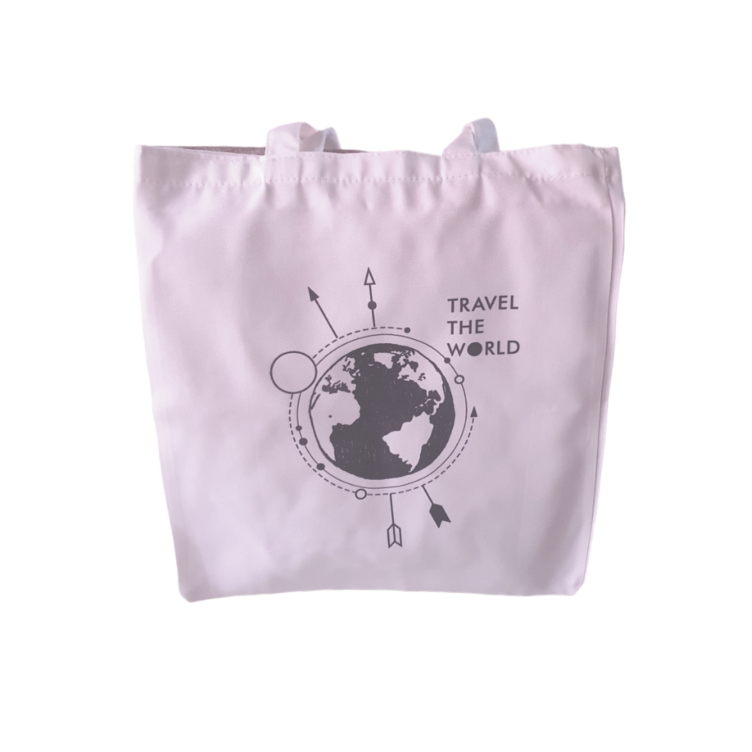travel the world tote bag - URHUBB